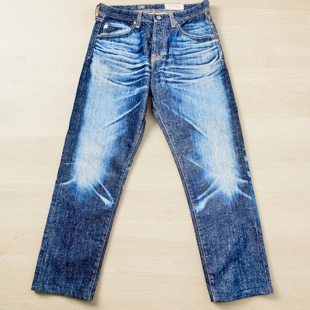 AG Adriano Goldschmied The Apex Relaxed Tapered Jeans 29 Blue Dark Wash NWT